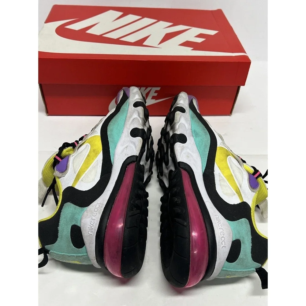 Nike Air Max 270‎ React Youth Running Sneakers Shoes 5.5Y